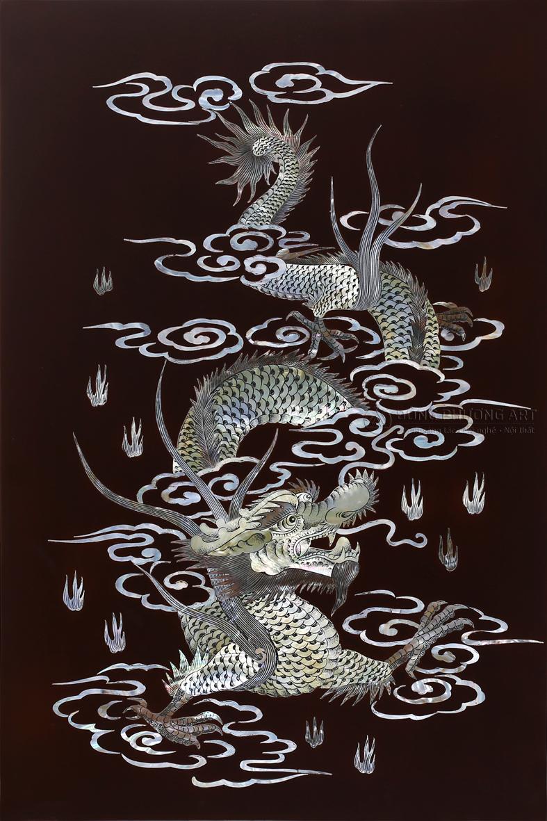 Bức tranh Rồng phong thủy của Đông Phương Art